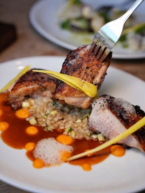 【台中食記】純原木燒烤柴燒特色料理〔 FORE restaurant 〕，fine dining餐點精緻美味，美式鄉村風玻璃屋浪漫約會，還有提供包廂包場服務。