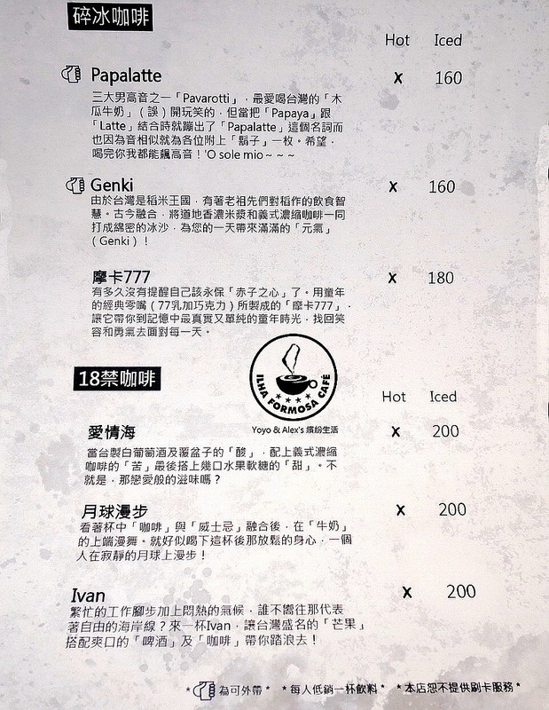 【台北】ILHA FORMOSA CAFÉ ~ 隱身赤峰街的優質創意咖啡館 來杯刀槍BLUE讓自己充滿元氣吧!!!