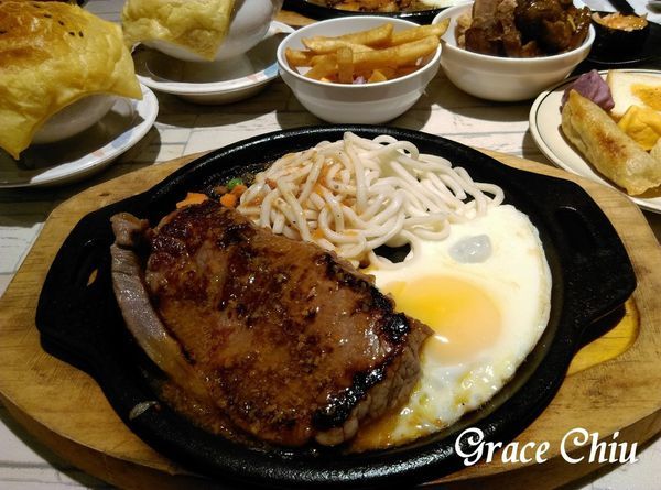 板橋安格士牛排館 豐富自助沙拉吧 板橋排餐