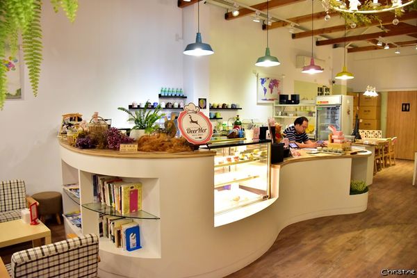 【彰化。美食】和美 / Deer Her 甜點廚房,手工喜餅,夢幻繽紛花海牆,手工喜餅,少女心噴發,IG熱門打卡