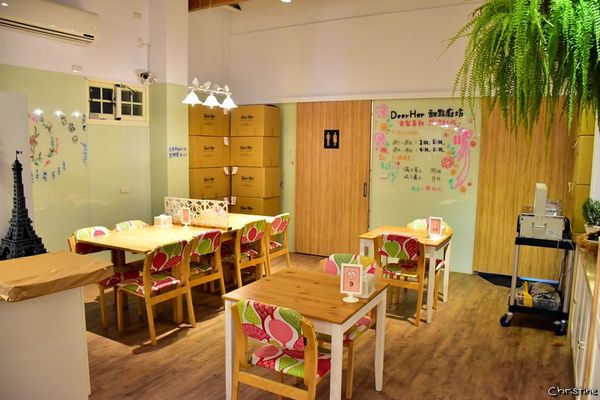 【彰化。美食】和美 / Deer Her 甜點廚房,手工喜餅,夢幻繽紛花海牆,手工喜餅,少女心噴發,IG熱門打卡
