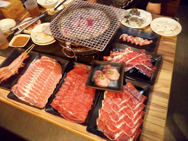 中山區燒肉吃到飽推薦!!炙燒Bar-天使紅蝦+燒肉奢華組合好享受