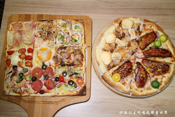 愛披薩 ipizza:隱藏版9宮格披薩每日限量/士林劍潭披薩『愛披薩 ipizza』超療癒巧克力香蕉棉花糖披薩/捷運劍潭站