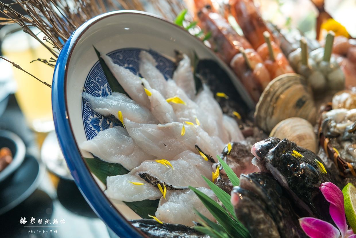 鍋物食記|囍聚精緻鍋物|鹿兒島A5+和牛翼板與頂級神戶盤克夏黑豚的極致鍋物藝品饗宴|捷運國父紀念館鍋物推薦| - 麥仔の生活日記