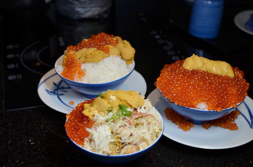 囍聚精緻鍋物，超浮誇的爆卵海膽蓋飯、新鮮海鮮鍋物