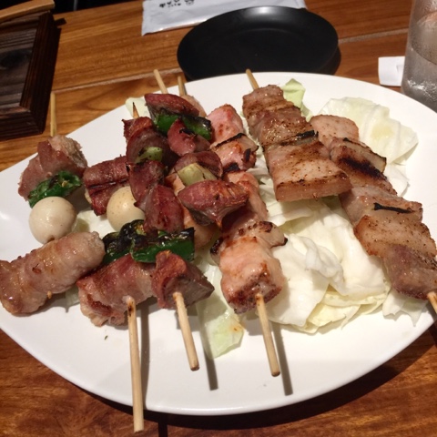 [台北記食] 微風廣場 八兵衛博多串燒