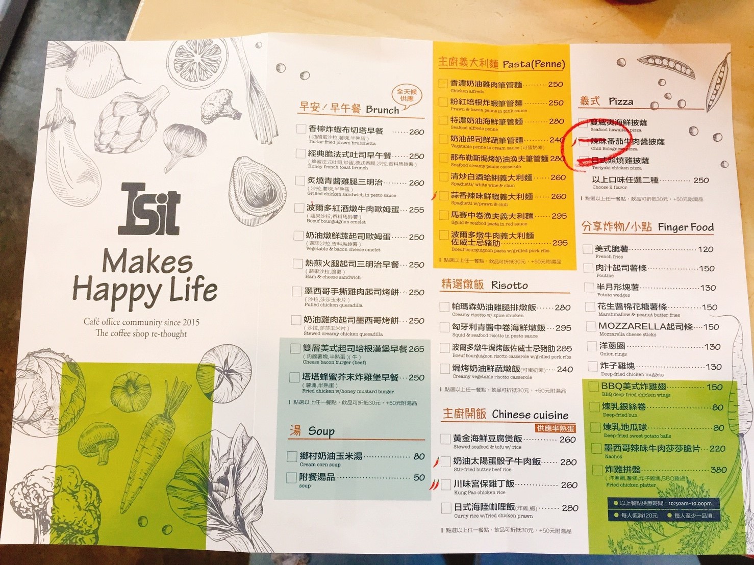 Isit餐點DM Isit餐點DM