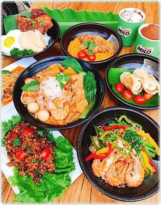 金福氣南洋食堂:台中北屯』金福氣南洋食堂║食尚玩家推薦,懷舊復古風、特色南洋風味餐、彩虹起司吐司超邪惡