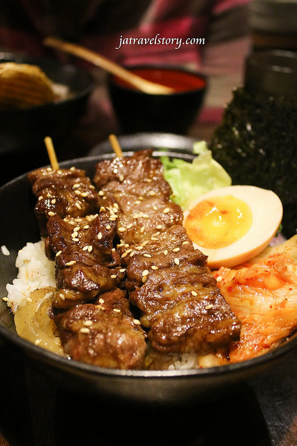 【捷運劍潭/捷運公館】直火人燒肉丼飯屋－平價燒肉丼，提供白飯味噌湯吃到飽! @J&A的旅行