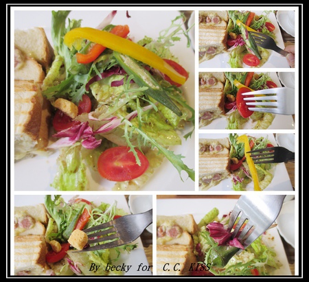 C.C.KISS Coffee&Cake：<捷運忠孝復興站>查理布朗新品牌，鐵鏟甜點及可以客制化的台北東區下午茶點～C.C. KISS