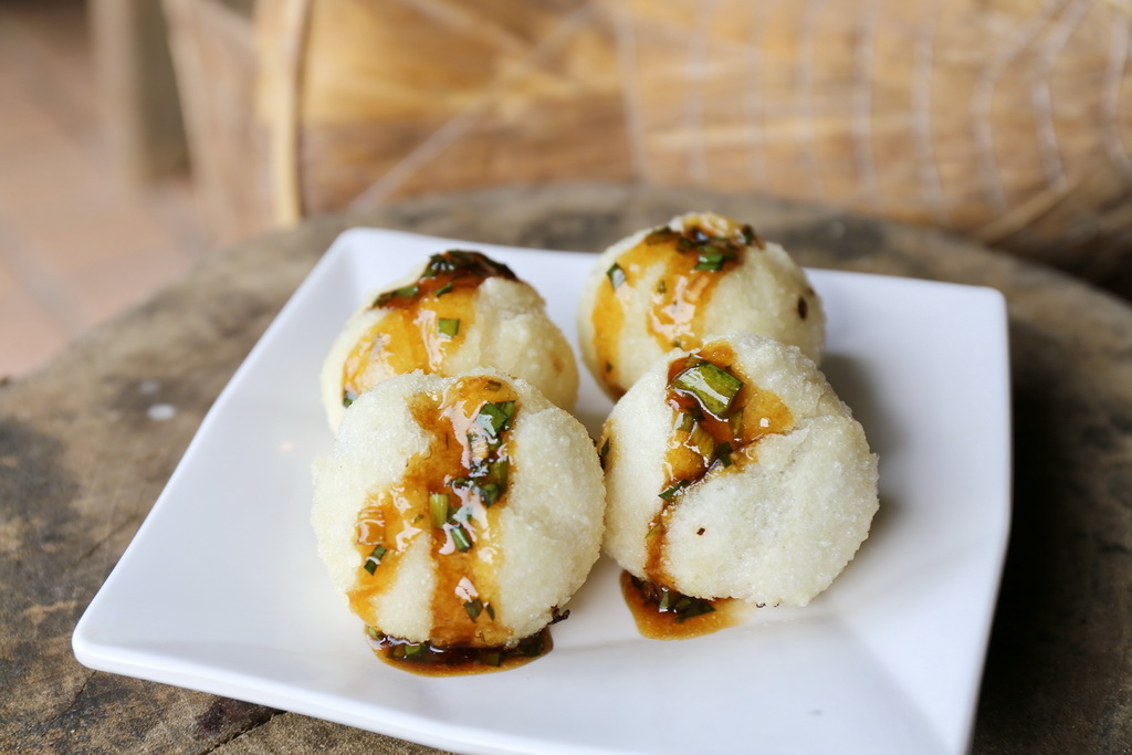 南庄必吃，老家米食堂，客家大湯圓，炸湯圓，南庄手工麵，電視報導南庄美食