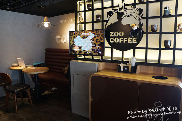 【咖啡廳】都市的動物園咖啡廳ZOO COFFEE(台灣一號店)★微風南京/韓國咖啡廳/大象裝潢