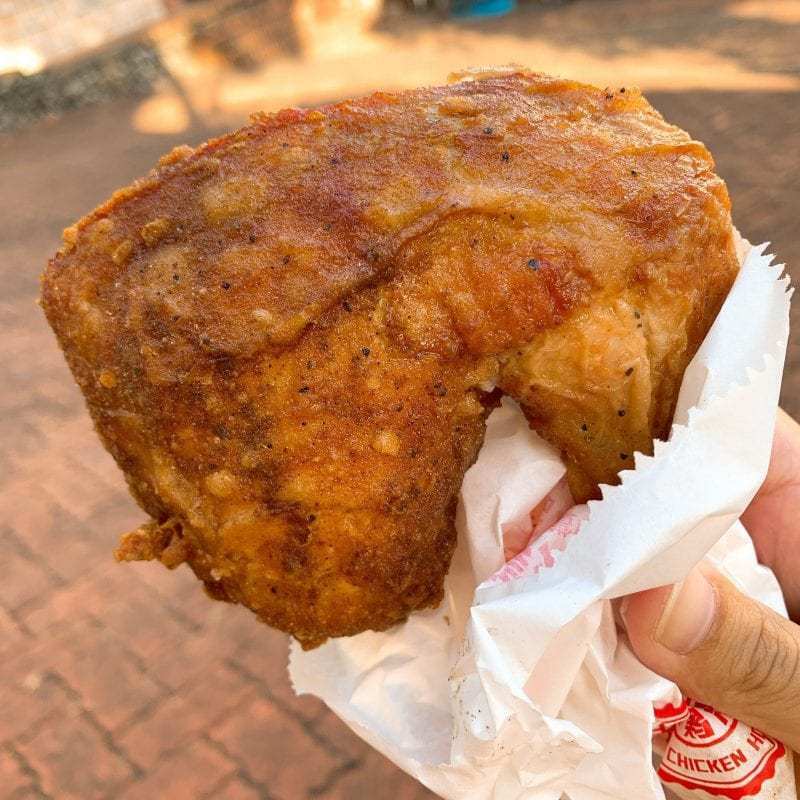 炸雞洋行 外脆內嫩又多汁的炸雞腿 台南美食 - 丹尼的吃喝玩樂