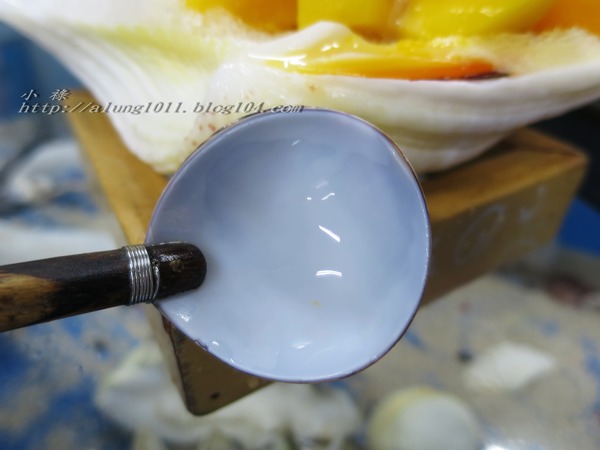 小琉球の貝殼海藻冰~