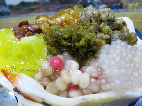 小琉球の貝殼海藻冰~