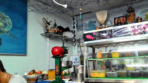 小琉球の貝殼海藻冰~