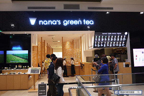 Nana's Green Tea(林口三井店)：◆林口三井OUTLET美食【nana's green tea台灣一號店】濃郁抹茶甜品。烏龍麵。定食