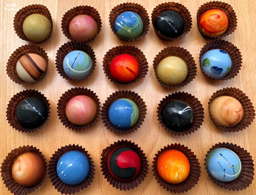 不愧是金牌認證的巧克力，創造許多意想不到的新風味