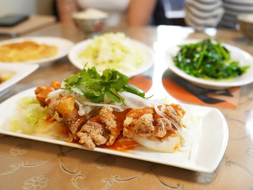 台南永康美食推薦:香橙料理食坊,CP值超高四人套餐,好吃又便