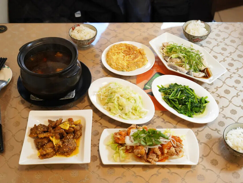 台南永康美食推薦:香橙料理食坊,CP值超高四人套餐,好吃又便