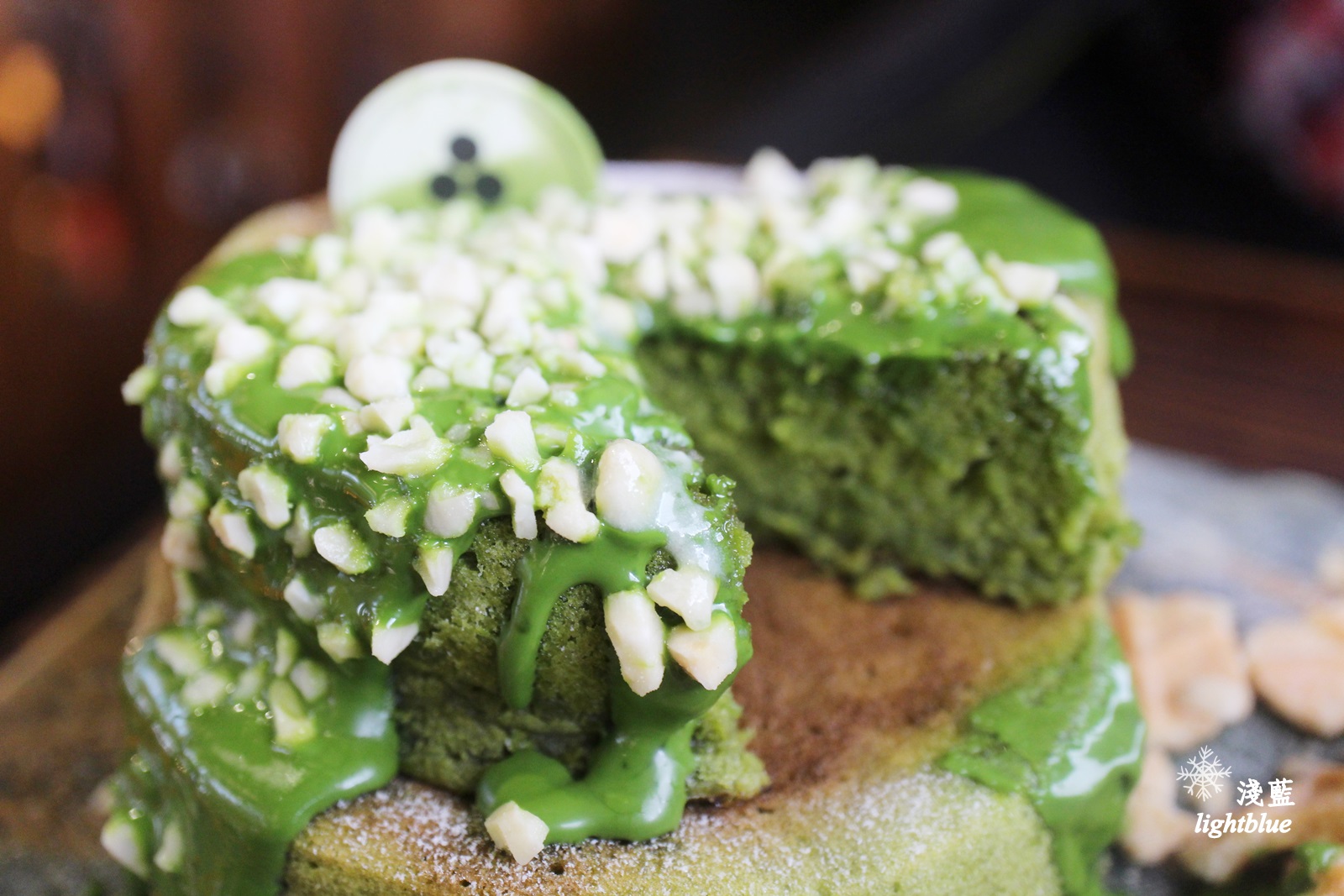 台中美食：淺藍 × 三星丸～草莓季限定必吃草莓御判燒、山城花魁、山城盛宴，滿滿的抹茶加草莓大平台!