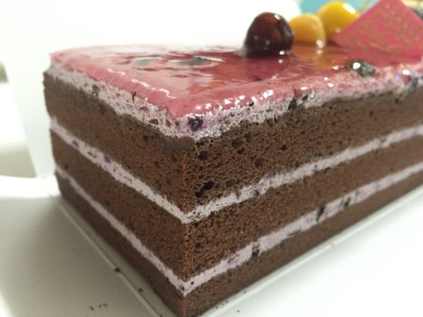 [台中糖村] 低脂野莓巧克力蛋糕 清爽美味的下午茶