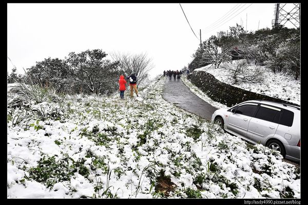20150124汐止五指山賞雪11