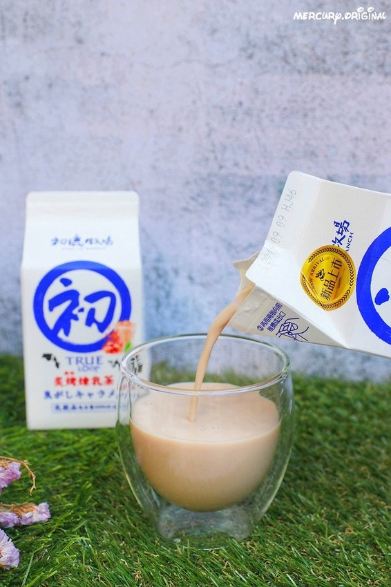 初鹿牧場炙烤風味煉乳茶