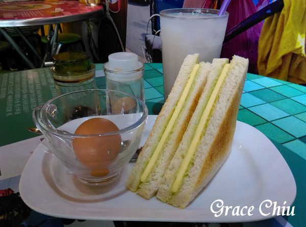 MAMAK檔 馬來加央烤麵包 大馬半生熟蛋