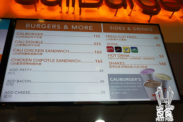 【洋食】台北萬華 Caliburger (西門店) 世界連鎖速食品牌登台