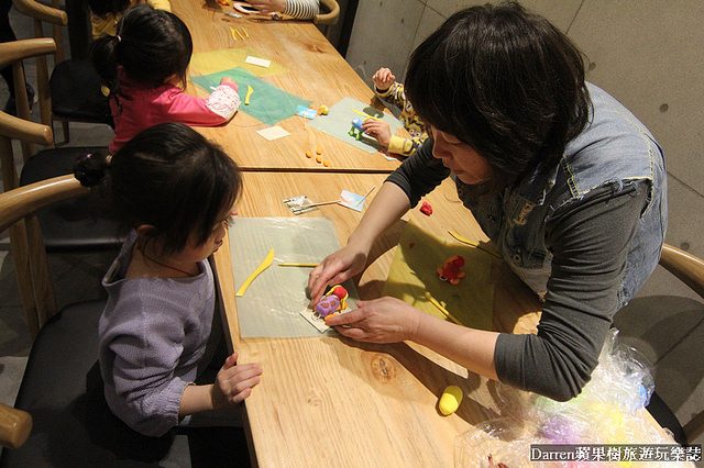 『桃園親子餐廳推薦』夢工場親子主題餐廳★室內大型球池溜滑梯遊戲區親子DIY玩瘋了套餐下午茶也很有水準/桃園中正藝文特區商圈美食(文末有活動送免費兒童餐)