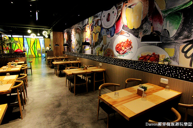 『桃園親子餐廳推薦』夢工場親子主題餐廳★室內大型球池溜滑梯遊戲區親子DIY玩瘋了套餐下午茶也很有水準/桃園中正藝文特區商圈美食(文末有活動送免費兒童餐)