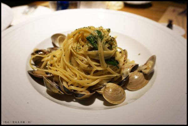 尼尼義大利餐廳-白酒蛤蜊扁麵.JPG