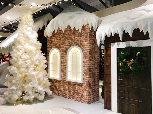 【中壢】大江國際購物中心｜聖誕節假日好去處、內有超夢幻北極熊雕像及雪屋