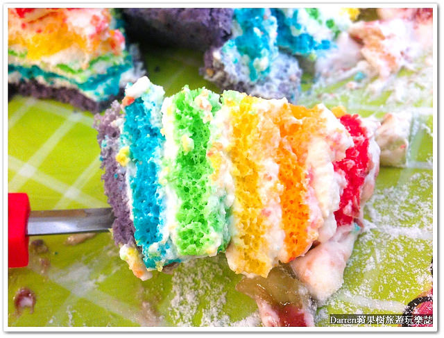 『桃園咖啡店下午茶推薦』老咩咖啡鬆餅★超人氣隱藏版甜點彩虹蛋糕/桃園彩虹蛋糕擄獲許多少女心/老闆是正妹的咖啡店