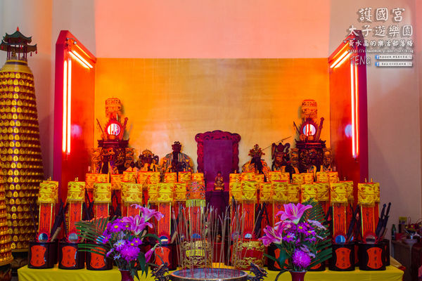 護國宮太子遊樂園|桃園新春必遊廟宇;大年初一免費玩到大年初五;全台之最~八尺六寸泥塑三太子神像。