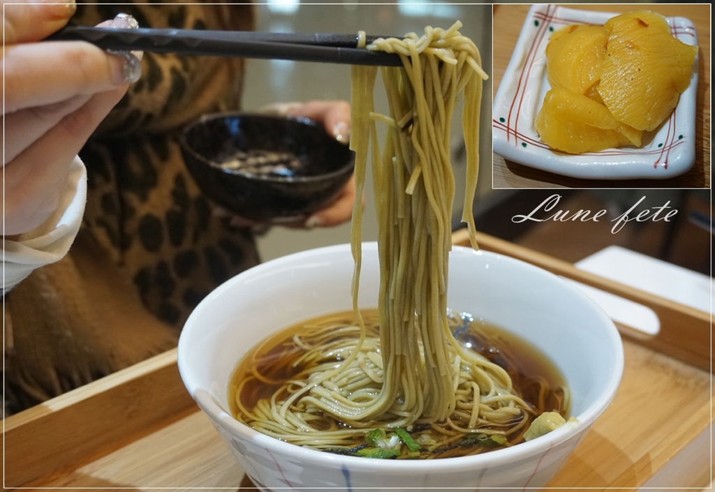 辻利茶舖  綠茶蕎麥麵