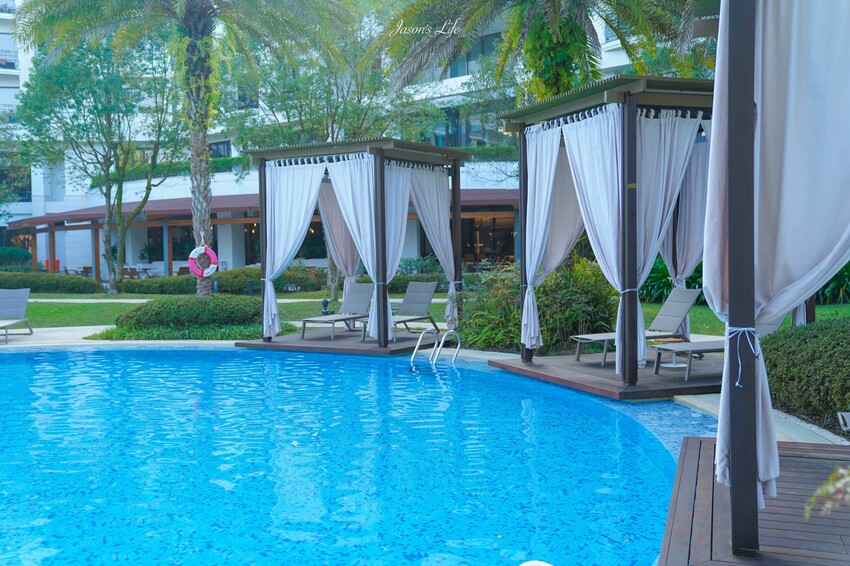 【桃園大溪｜住宿】桃園大溪笠復威斯汀度假酒店。戶外泳池放鬆度假去，超多親子設施，泳池happy hour好high