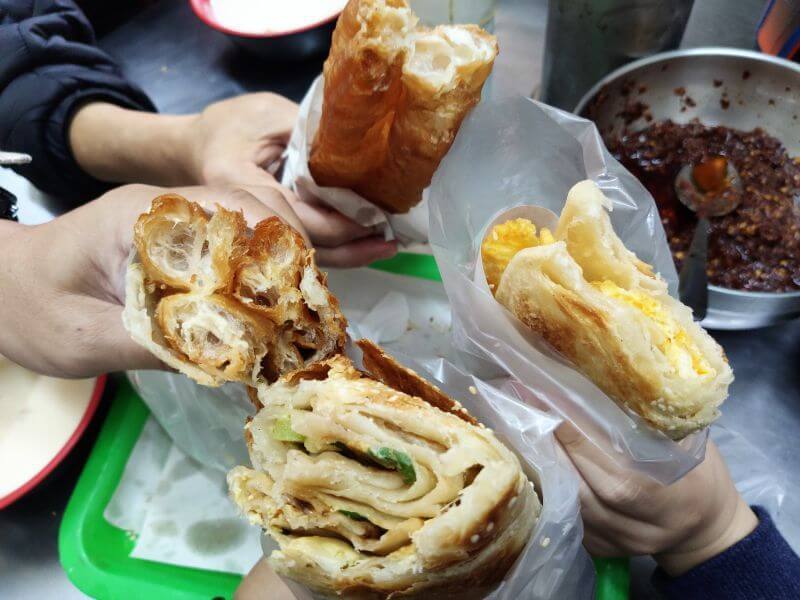 南門李記燒餅 早餐