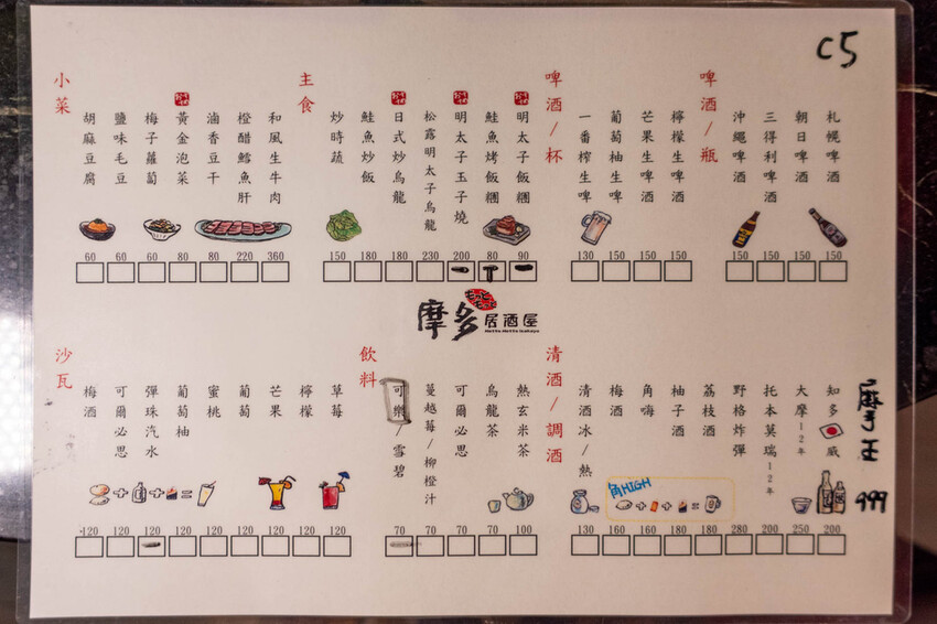 新北市新莊區【美食】摩多居酒屋，日式料理串燒酒場，食材天然的美味，新莊廟街夜市美食！