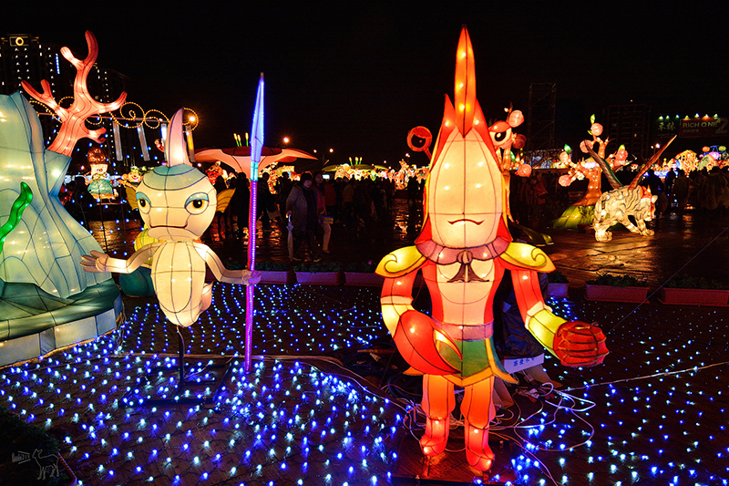 2016桃園燈會:繽紛主副燈,六大主題燈區與寬廣佔地.高鐵桃園站,免費接駁車