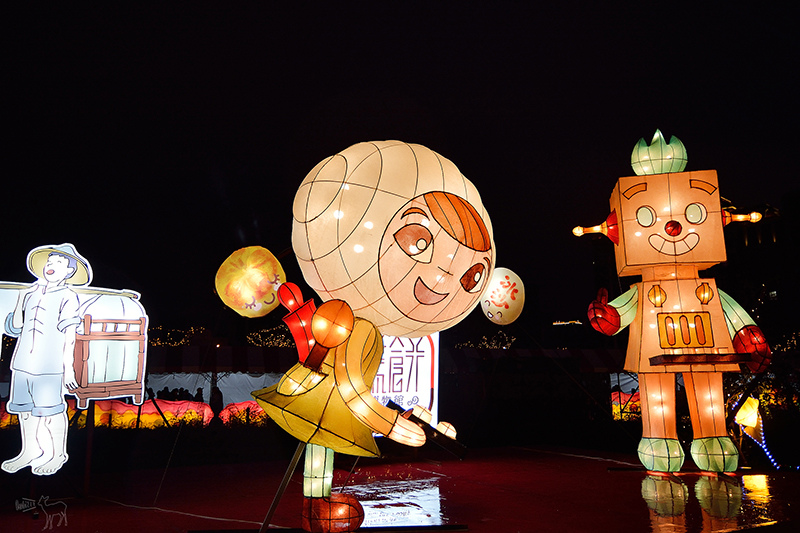 2016桃園燈會:繽紛主副燈,六大主題燈區與寬廣佔地.高鐵桃園站,免費接駁車