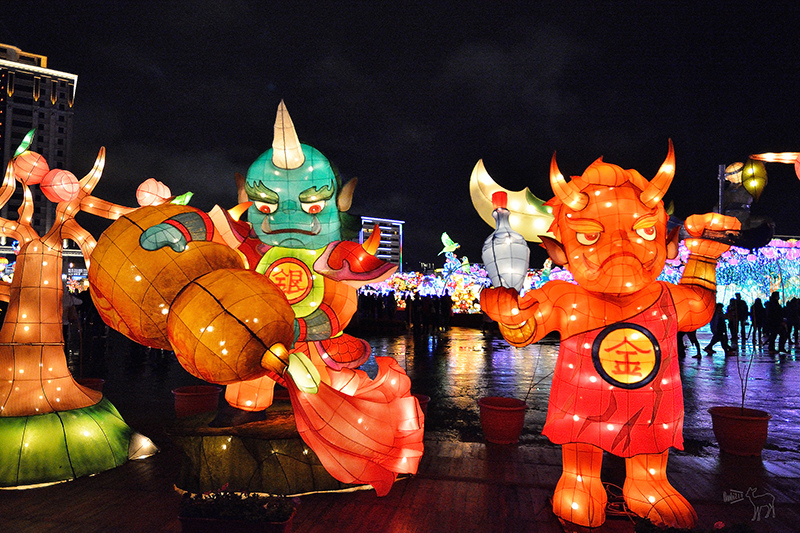 2016桃園燈會:繽紛主副燈,六大主題燈區與寬廣佔地.高鐵桃園站,免費接駁車