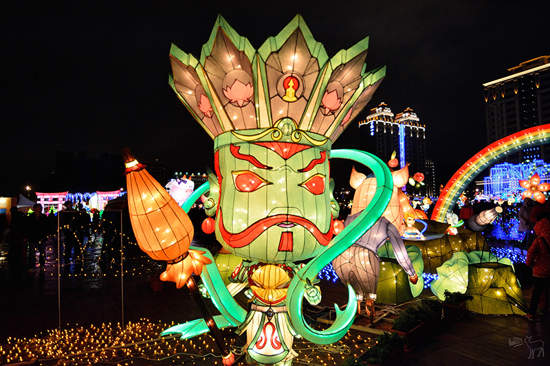 2016桃園燈會:繽紛主副燈,六大主題燈區與寬廣佔地.高鐵桃園站,免費接駁車