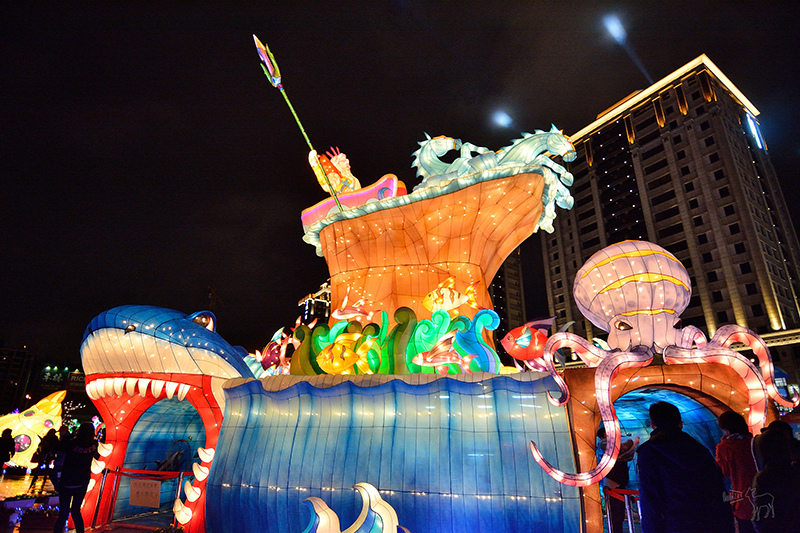 2016桃園燈會:繽紛主副燈,六大主題燈區與寬廣佔地.高鐵桃園站,免費接駁車