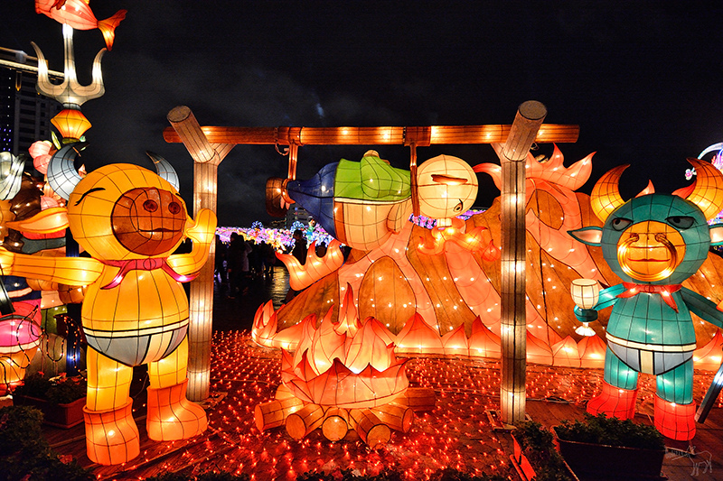 2016桃園燈會:繽紛主副燈,六大主題燈區與寬廣佔地.高鐵桃園站,免費接駁車