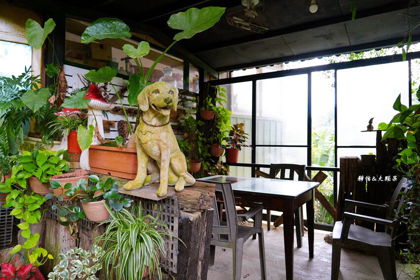綠庭緣 ❙ 山林裡玻璃屋咖啡廳,虎頭山步道旁,桃園森林系景觀