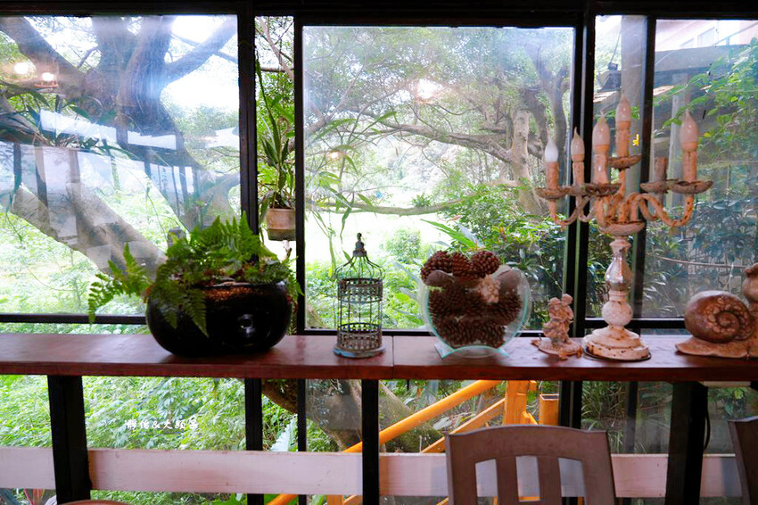 綠庭緣 ❙ 山林裡玻璃屋咖啡廳,虎頭山步道旁,桃園森林系景觀