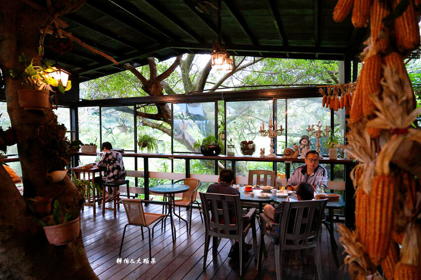 綠庭緣 ❙ 山林裡玻璃屋咖啡廳,虎頭山步道旁,桃園森林系景觀