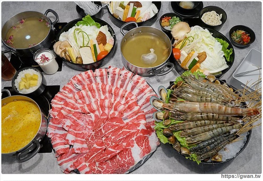 宇良食巨無霸肉盤+浮誇手臂蝦，無霸三人套餐海陸通吃